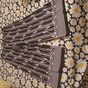 New York and Company wide leg Trousers.